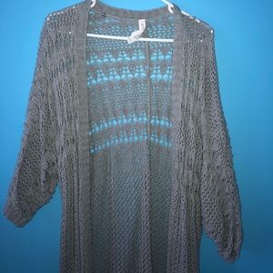 AEROPOSTALE- grey cardigan